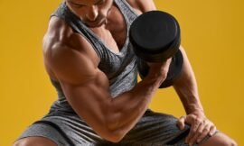 Whole-body workout with dumbbells only at home or at the gym